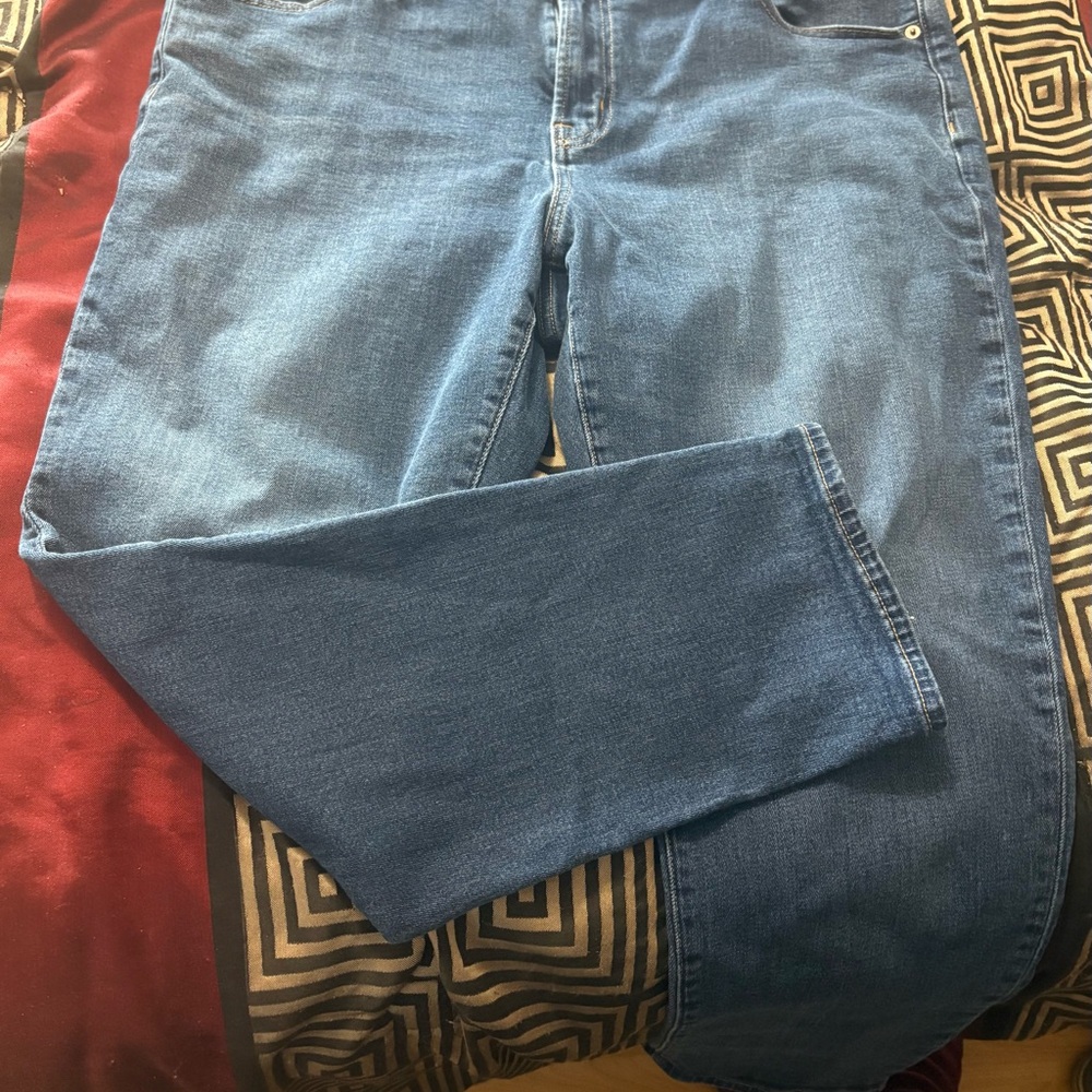 GAP Classic Blue Denim Girlfriend Jeans